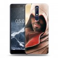 Дизайнерский пластиковый чехол для Nokia 5.1 Assassins Creed