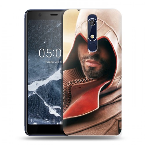 Дизайнерский пластиковый чехол для Nokia 5.1 Assassins Creed