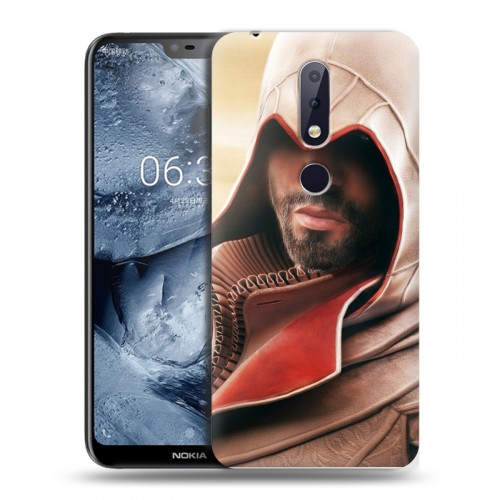 Дизайнерский пластиковый чехол для Nokia 6.1 Plus Assassins Creed