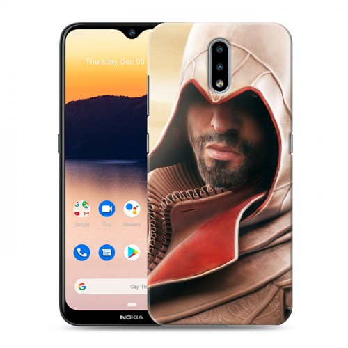 Дизайнерский силиконовый чехол для Nokia 2.3 Assassins Creed