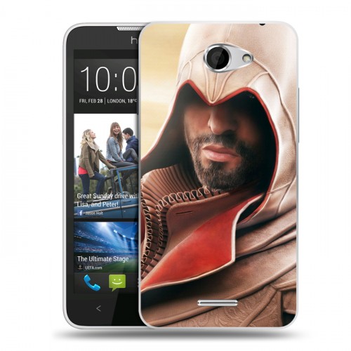 Дизайнерский пластиковый чехол для HTC Desire 516 Assassins Creed