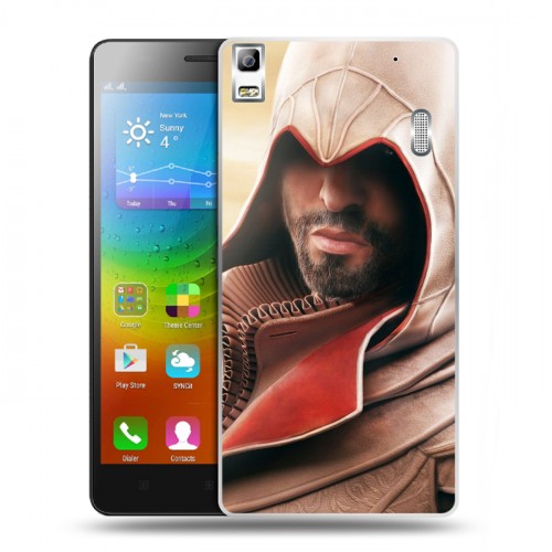 Дизайнерский пластиковый чехол для Lenovo A7000 Assassins Creed