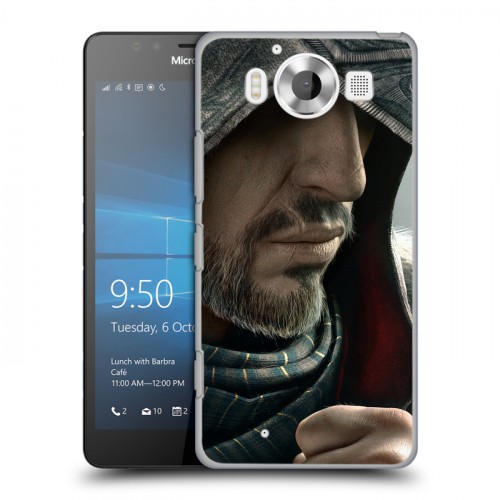 Дизайнерский пластиковый чехол для Microsoft Lumia 950 Assassins Creed