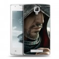 Дизайнерский пластиковый чехол для Lenovo A1000 Assassins Creed