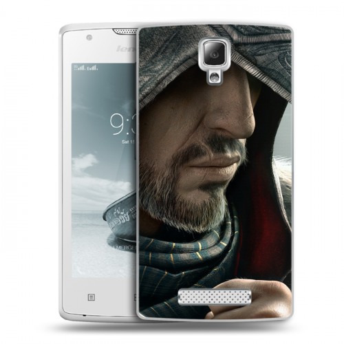 Дизайнерский пластиковый чехол для Lenovo A1000 Assassins Creed