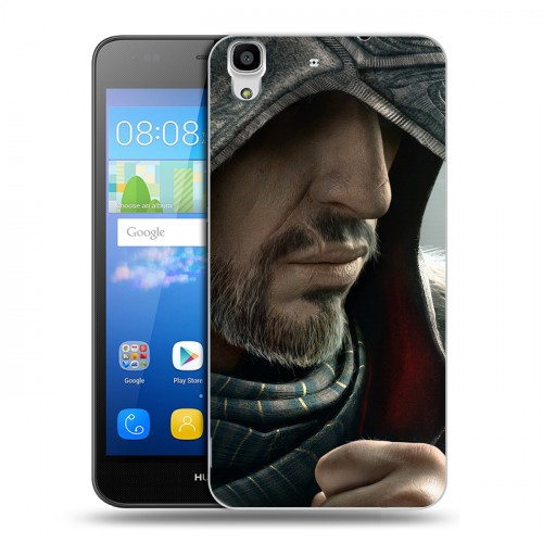 Дизайнерский пластиковый чехол для Huawei Y6 Assassins Creed