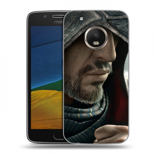 Дизайнерский силиконовый чехол для Lenovo Moto G5 Assassins Creed