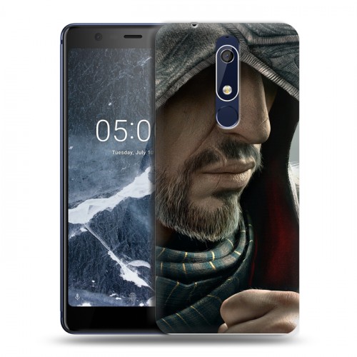 Дизайнерский пластиковый чехол для Nokia 5.1 Assassins Creed