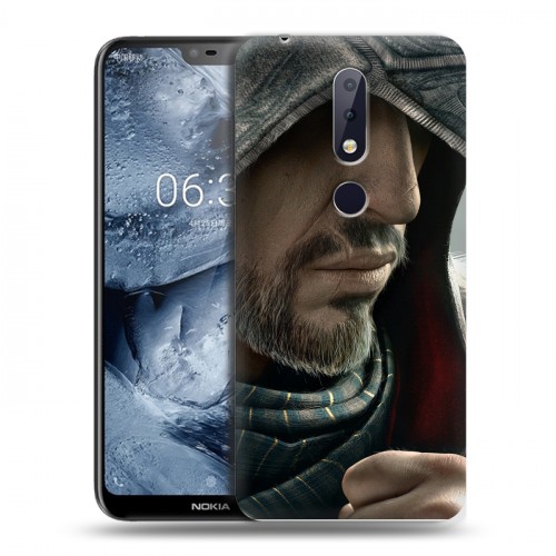 Дизайнерский пластиковый чехол для Nokia 6.1 Plus Assassins Creed