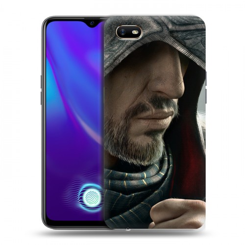 Дизайнерский силиконовый с усиленными углами чехол для OPPO A1k Assassins Creed