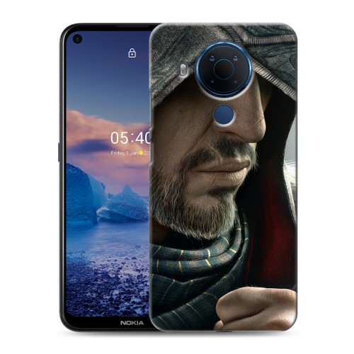 Дизайнерский силиконовый чехол для Nokia 5.4 Assassins Creed