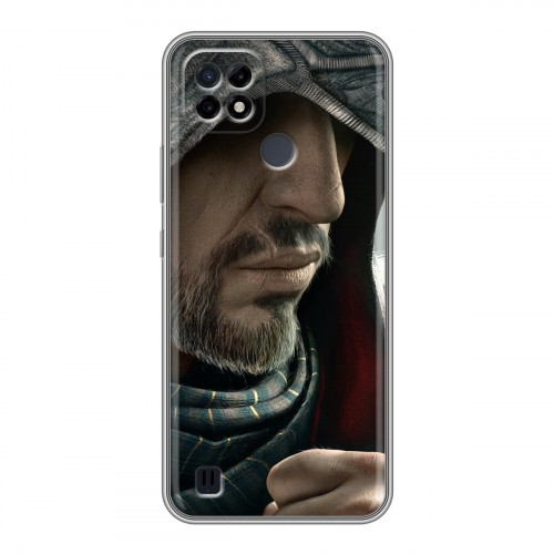 Дизайнерский силиконовый чехол для Realme C21 Assassins Creed