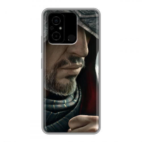 Дизайнерский силиконовый чехол для Xiaomi Poco C55 Assassins Creed