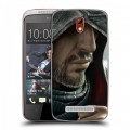 Дизайнерский пластиковый чехол для HTC Desire 500 Assassins Creed