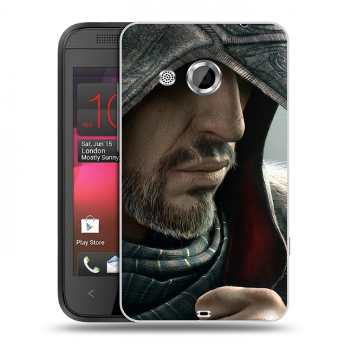 Дизайнерский пластиковый чехол для HTC Desire 200 Assassins Creed