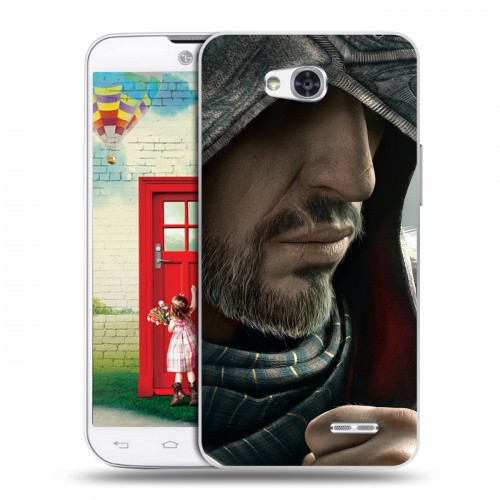 Дизайнерский пластиковый чехол для LG L80 Assassins Creed