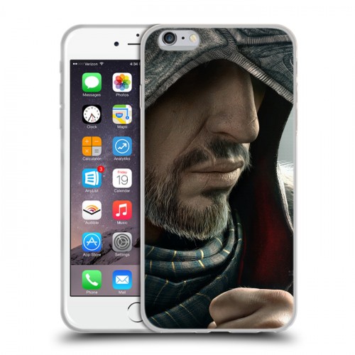 Дизайнерский силиконовый чехол для Iphone 6 Plus/6s Plus Assassins Creed