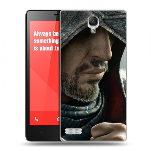 Дизайнерский пластиковый чехол для Xiaomi RedMi Note Assassins Creed