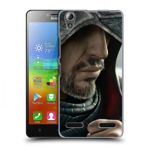 Дизайнерский пластиковый чехол для Lenovo A6000 Assassins Creed