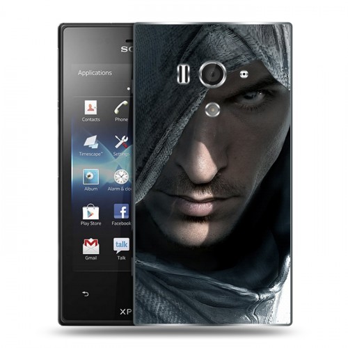 Дизайнерский пластиковый чехол для Sony Xperia acro S Assassins Creed