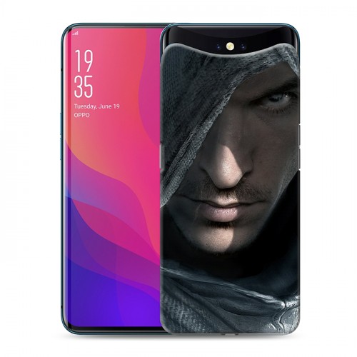 Дизайнерский силиконовый чехол для OPPO Find X Assassins Creed