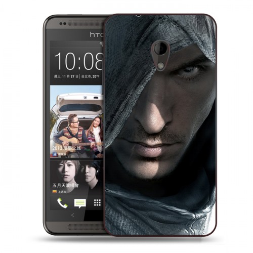 Дизайнерский пластиковый чехол для HTC Desire 700 Assassins Creed