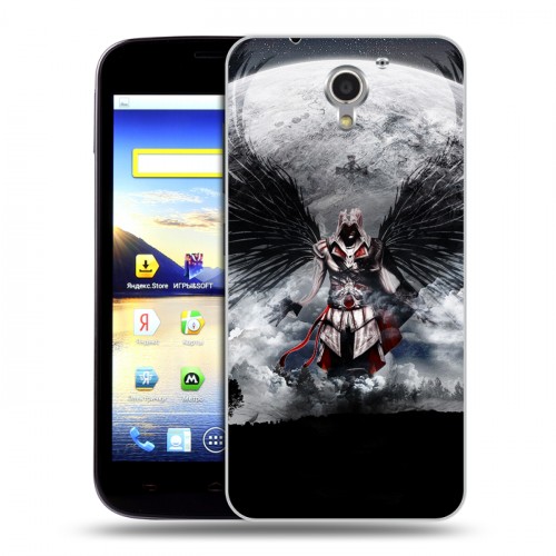 Дизайнерский пластиковый чехол для ZTE Blade A510 Assassins Creed