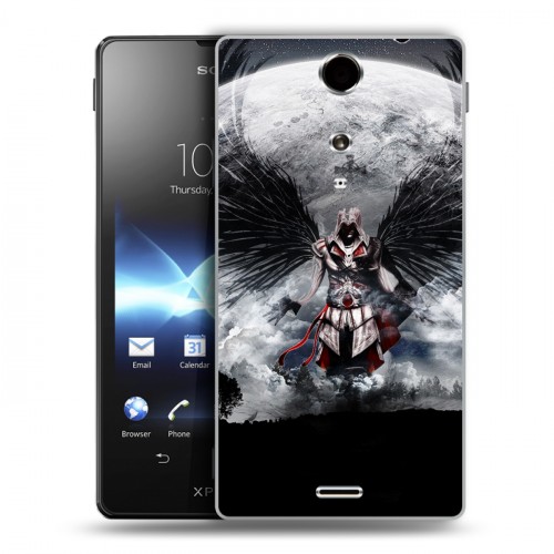 Дизайнерский пластиковый чехол для Sony Xperia TX Assassins Creed