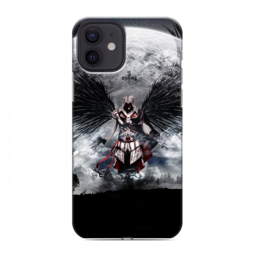 Дизайнерский силиконовый чехол для Iphone 12 Assassins Creed