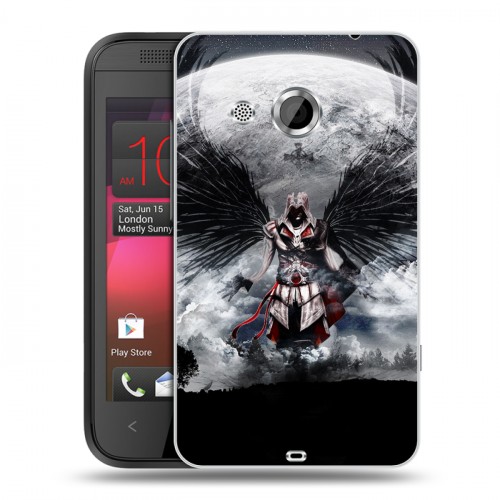 Дизайнерский пластиковый чехол для HTC Desire 200 Assassins Creed