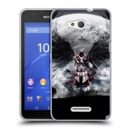 Дизайнерский пластиковый чехол для Sony Xperia E4g Assassins Creed