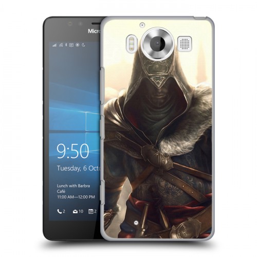 Дизайнерский пластиковый чехол для Microsoft Lumia 950 Assassins Creed