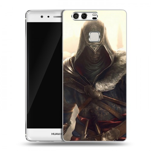 Дизайнерский силиконовый чехол для Huawei P9 Assassins Creed