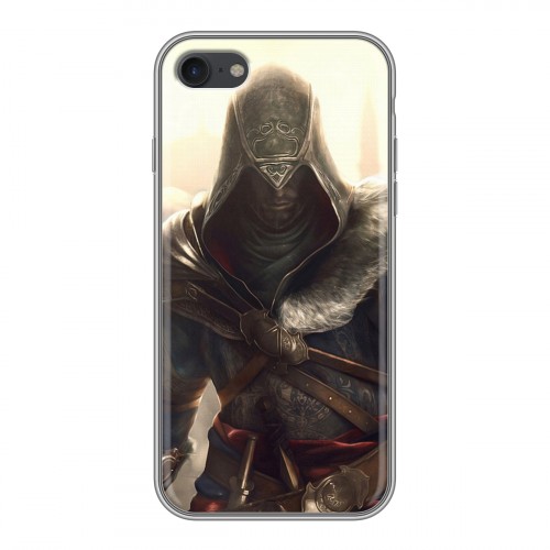 Дизайнерский силиконовый чехол для Iphone 7 Assassins Creed