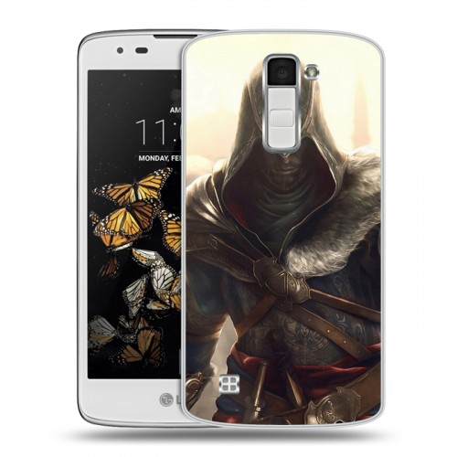 Дизайнерский пластиковый чехол для LG K8 Assassins Creed