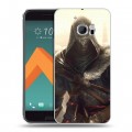 Дизайнерский пластиковый чехол для HTC 10 Assassins Creed