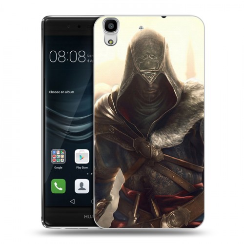 Дизайнерский пластиковый чехол для Huawei Y6II Assassins Creed