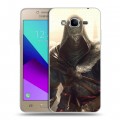Дизайнерский силиконовый с усиленными углами чехол для Samsung Galaxy J2 Prime Assassins Creed