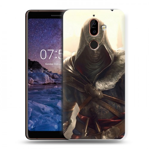 Дизайнерский пластиковый чехол для Nokia 7 Plus Assassins Creed