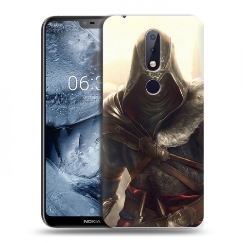 Дизайнерский силиконовый чехол для Nokia 6.1 Plus Assassins Creed