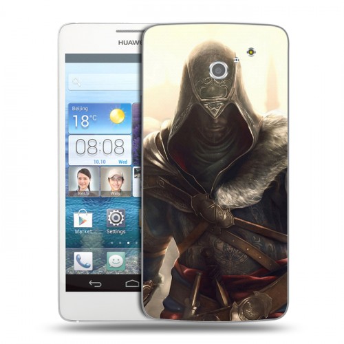 Дизайнерский пластиковый чехол для Huawei Ascend D2 Assassins Creed