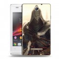 Дизайнерский пластиковый чехол для Sony Xperia E Assassins Creed