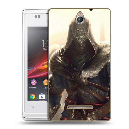 Дизайнерский пластиковый чехол для Sony Xperia E Assassins Creed