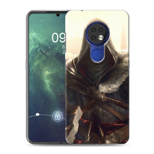 Дизайнерский силиконовый чехол для Nokia 6.2 Assassins Creed