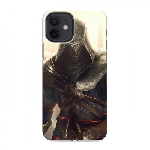 Дизайнерский силиконовый чехол для Iphone 12 Assassins Creed