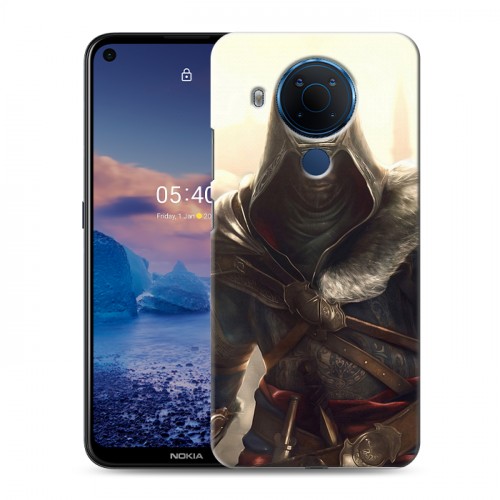 Дизайнерский силиконовый чехол для Nokia 5.4 Assassins Creed