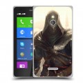 Дизайнерский силиконовый чехол для Nokia XL Assassins Creed