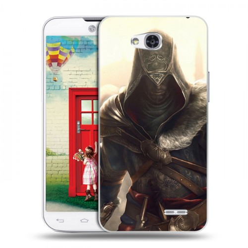 Дизайнерский пластиковый чехол для LG L80 Assassins Creed