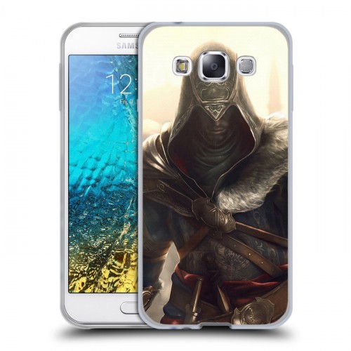 Дизайнерский пластиковый чехол для Samsung Galaxy E5 Assassins Creed