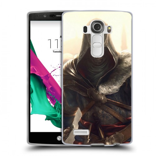 Дизайнерский пластиковый чехол для LG G4 Assassins Creed